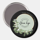 カスタムグ企業のリーンリースロゴホリデー マグネット (正面/裏面)