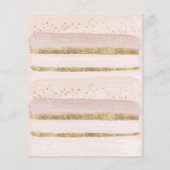 カスタムケーキベイカーイベントパティッセリーフライヤーガーリー (裏面)