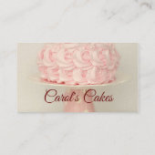カスタムケーキ結婚ー&ケーキデザインベーカーズ 名刺 (裏面)
