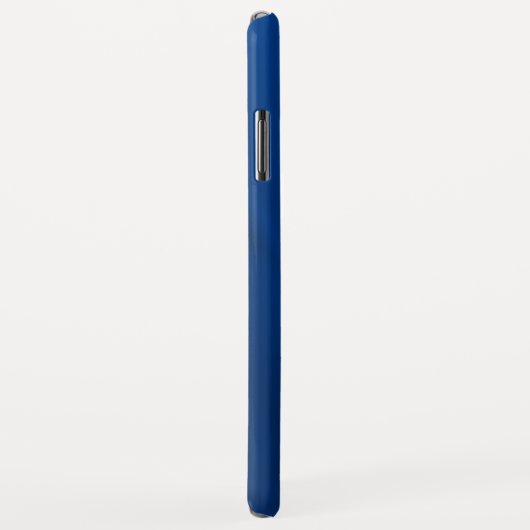 カスタムケースフットボールシャツ-青 Case-Mate iPhoneケース (裏面/右)