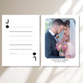 カスタムゲストブックトランプ結婚ズ エンクロージャーカード