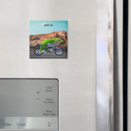 カスタムゲッコライダーオンバイザートハイウェイ マグネット