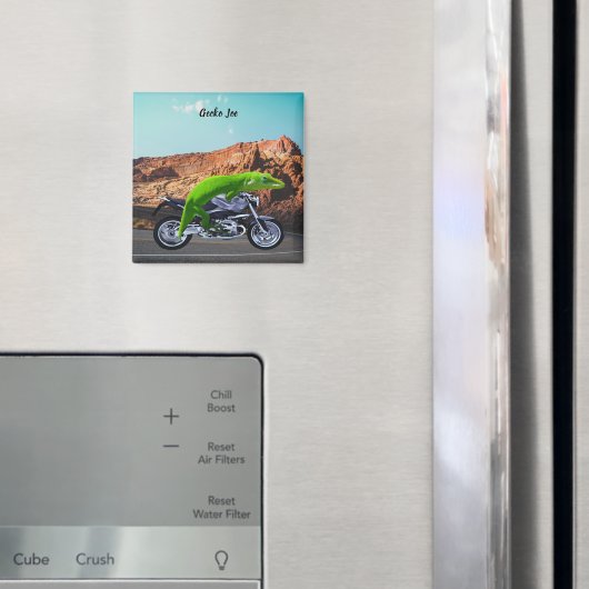 カスタムゲッコライダーオンバイザートハイウェイ マグネット (インサイチュ (冷蔵庫))