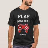 カスタムゲーマー ペアギフト Tシャツ (正面)