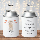 カスタムコカプー結婚ペットクーラーボックス 缶クーラー