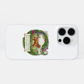 カスタムコッカー・スパニエル・ドッグウォーカーiPhoneケース iPhoneケース (裏面横)