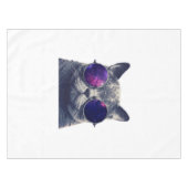 カスタムコットンテーブルクロス， 52"x70" テーブルクロス (正面(横))