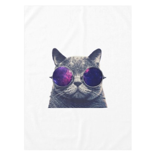 カスタムコットンテーブルクロス， 52"x70" テーブルクロス (正面)