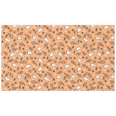 カスタムコットンテーブルクロス， 60"x104" テーブルクロス (正面(横))