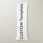 カスタムコットン低アレルゲン抱き枕20インチx 54インチ ボディピロー (正面縦)