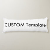 カスタムコットン低アレルゲン抱き枕20インチx 54インチ ボディピロー (正面)