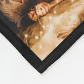 カスタムコラージュパーソナライズされた写真ファミリー フリースブランケット (角)