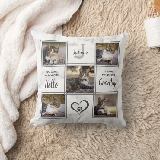 カスタムコラージュユニーク猫記念館 クッション (ブランケット)