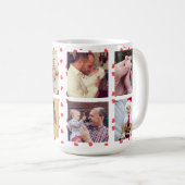 カスタムコラージュ家族ラブマグNo3 コーヒーマグカップ (正面右)