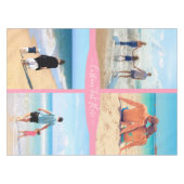 カスタムコラージュ文字テーブルクロス – Family Love テーブルクロス (正面(横))
