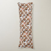 カスタムコラージュ12枚の写真 – パターン全体 ボディピロー (正面縦)