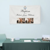 カスタムコラージュ《キリスト教》洗礼式や命名式バプテスムバック 横断幕 (トレードショー)