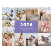 カスタムコレージモダンファミリー写真2025 カレンダー (カバー)