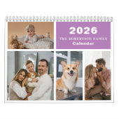 カスタムコレージモダンファミリー – 40写真2025 カレンダー (カバー)