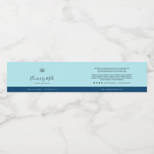 カスタムコントラスト原料の製品ラベル ペットボトルラベル (シングルラベル)