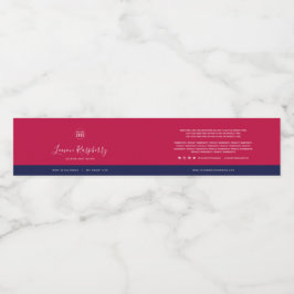 カスタムコントラスト原料の製品ラベル ペットボトルラベル