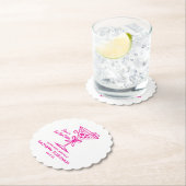 カスタムコースター60th誕生日エスプレッソマルティーニ ペーパーコースター (インサイチュ)