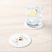 カスタムコースター70th誕生日エスプレッソマルティーニ ペーパーコースター (インサイチュ)