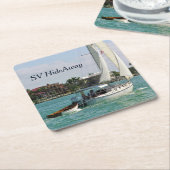 カスタムコースター! スクエアペーパーコースター (アングル)