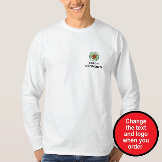 カスタムコーチウェアのオーダーメイド Tシャツ