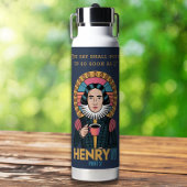 カスタムコーヒモダンーおもしろい引用文初期ライザー ウォーターボトル