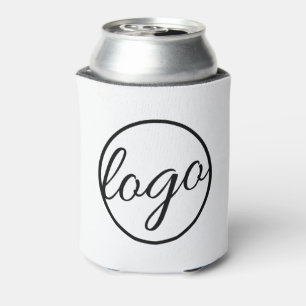 カスタムコーヒーショップレストランビジネスロゴ 缶クーラー