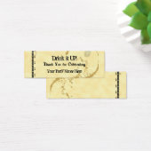 カスタムコーヒーステイングランジタイプライターチケット (デスク)