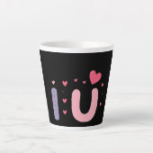 「カスタムコーヒーマグ | 一口飲みに最適» カフェラテマグ (正面)