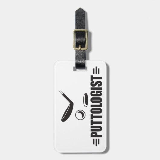 カスタムゴおもしろいルフ ラゲッジタグ (正面縦)