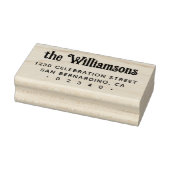 カスタムゴシックレトロタイポグラフィファミリ名 ラバースタンプ (スタンプ)