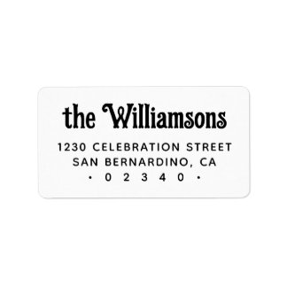 カスタムゴシックレトロタイポグラフィファミリ名 ラベル