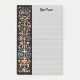 カスタムゴシック風のヴィンテージアートが並ぶ ポストイット