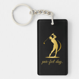 カスタムゴルファーの名前を付けたキーチェーン キーホルダー