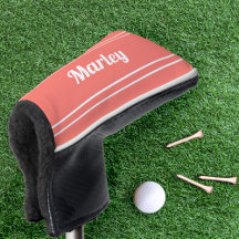 カスタムゴルファーモダンスポーツモノグラムトレンディーサンゴ