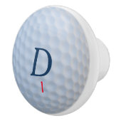 カスタムゴルファーモノグラムゴルフボールキャビネットノブ セラミックノブ (右)