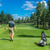 カスタムゴルフクラブフォトウォール時計 ラージ壁時計