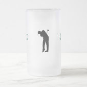 カスタムゴルフクラブ フロストグラスビールジョッキ (中央)