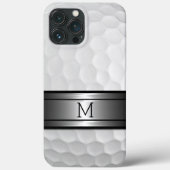 カスタムゴルフゲスタイリッシューム用スポーツボールディンプル画像 Case-Mate iPhoneケース (裏面)