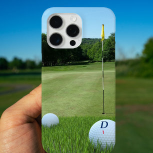 カスタムゴルフコースフォトゴルファーMonogram Fairway iPhone 16 Proケース