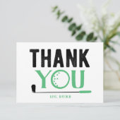 カスタムゴルフサンキューカード サンキューカード (スタンド正面)