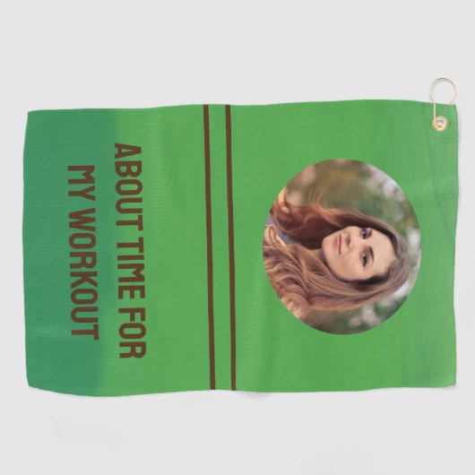 カスタムゴルフタオル：ゲームの秘密素晴らし ゴルフタオル (横)