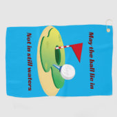 カスタムゴルフタオル：ゴルフ愛好家のための完璧な贈り物 ゴルフタオル (横)