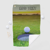 カスタムゴルフタオル：究極のゴルフアクセサリー ゴルフタオル (インサイチュ)