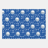 カスタムゴルフバレンタインデー ラッピングペーパーシート (正面2)