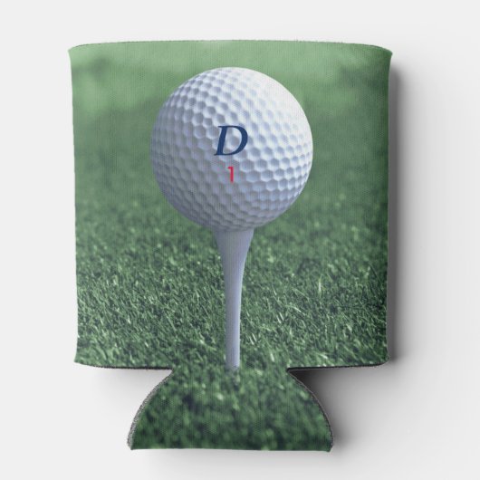 カスタムゴルフボールオンザグリーンゴルファークーラーボックス 缶クーラー (裏面)